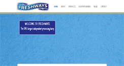 Desktop Screenshot of freshways.co.uk